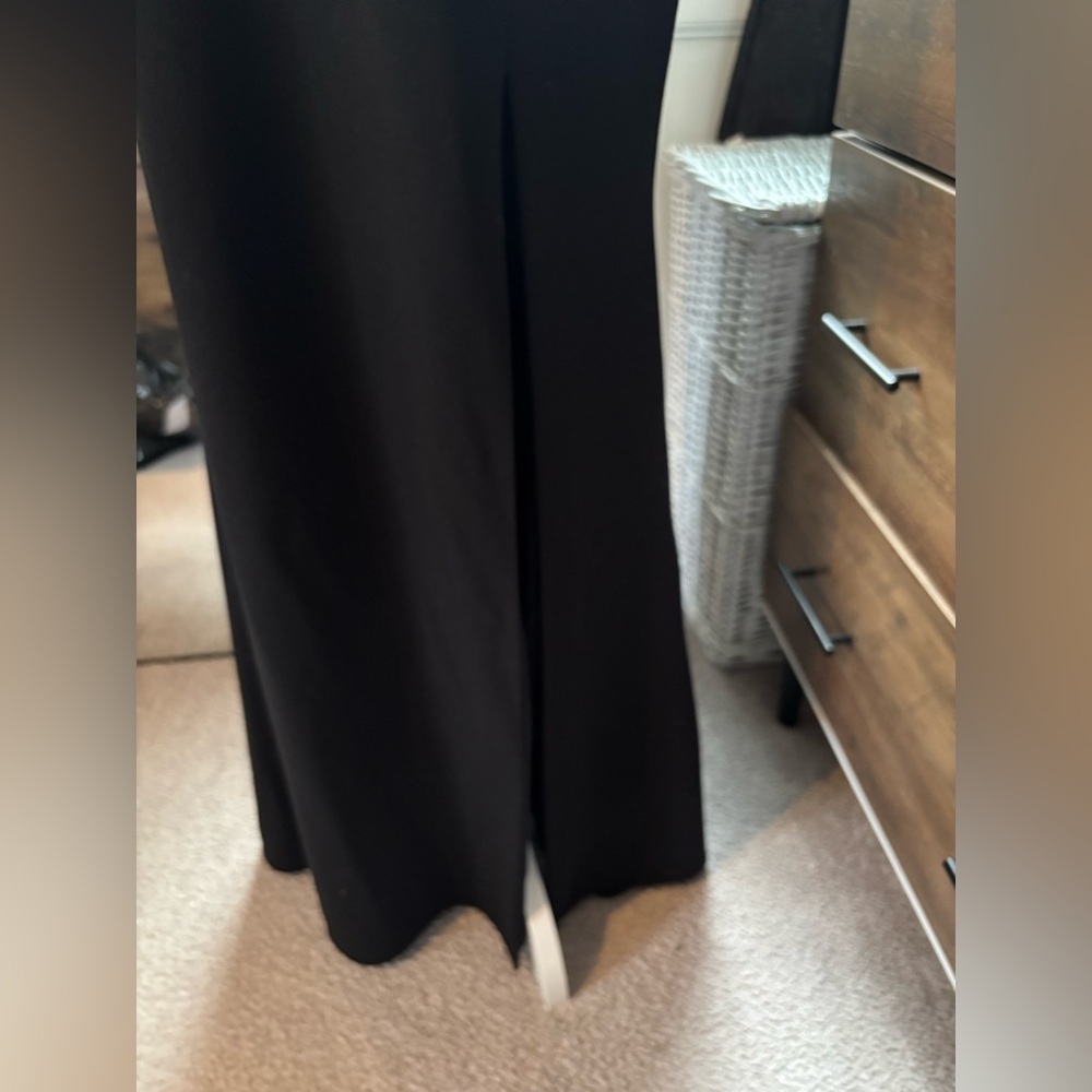 Xscape One-Shoulder Black Gown - Picture 5 of 6